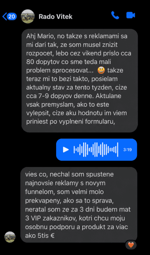 Správa od Rada o výsledkoch Meta reklám